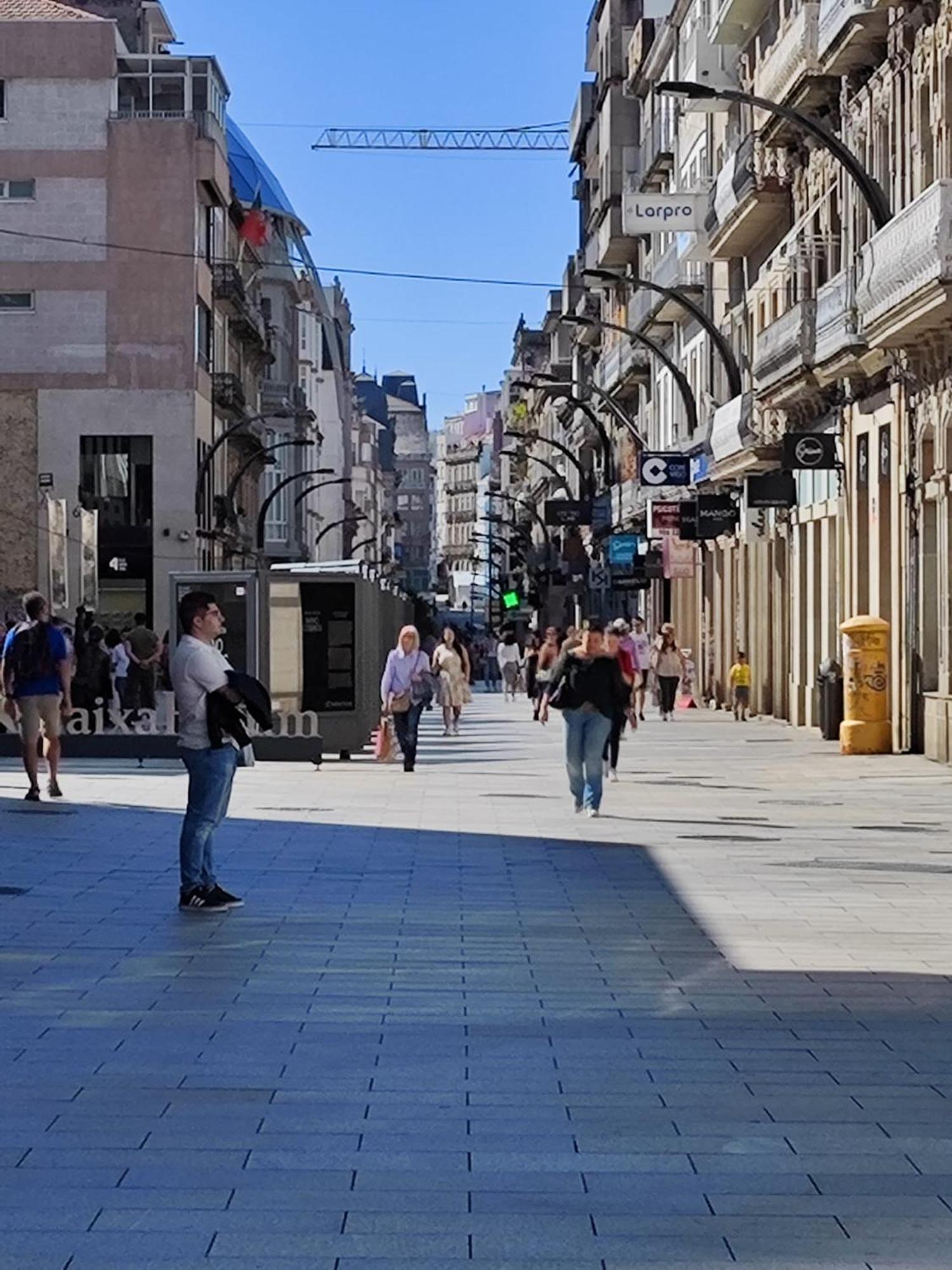 Apartamentos Principe Vigo Bagian luar foto