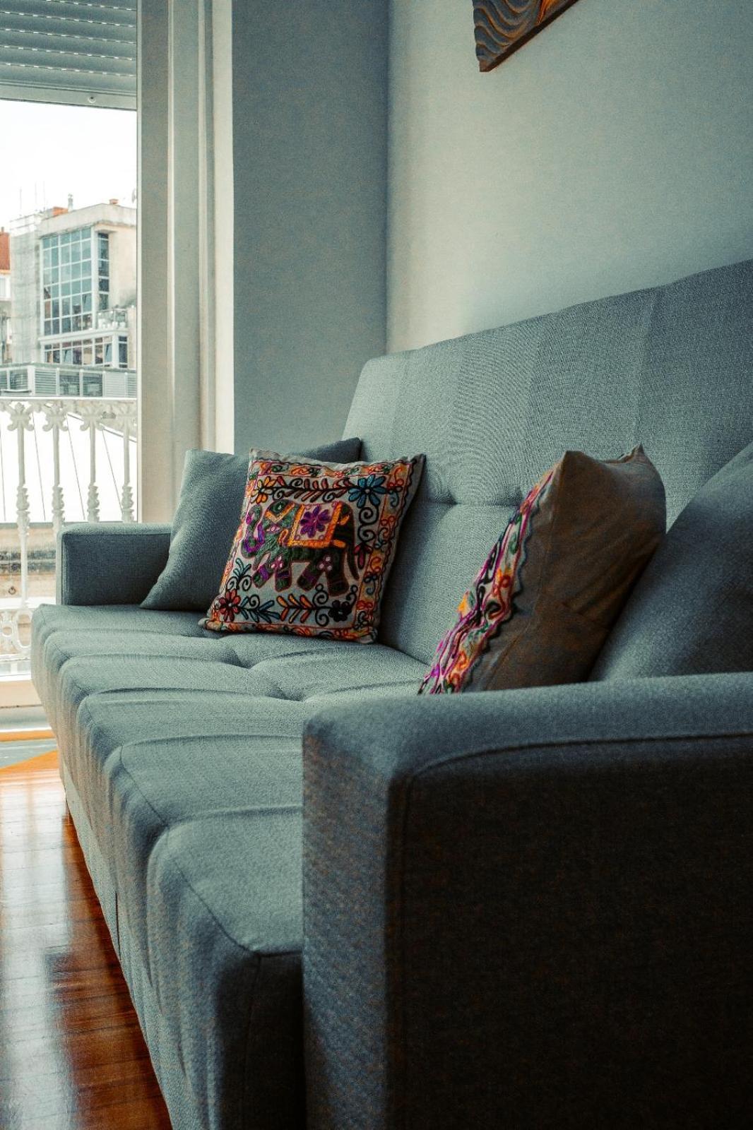 Apartamentos Principe Vigo Bagian luar foto