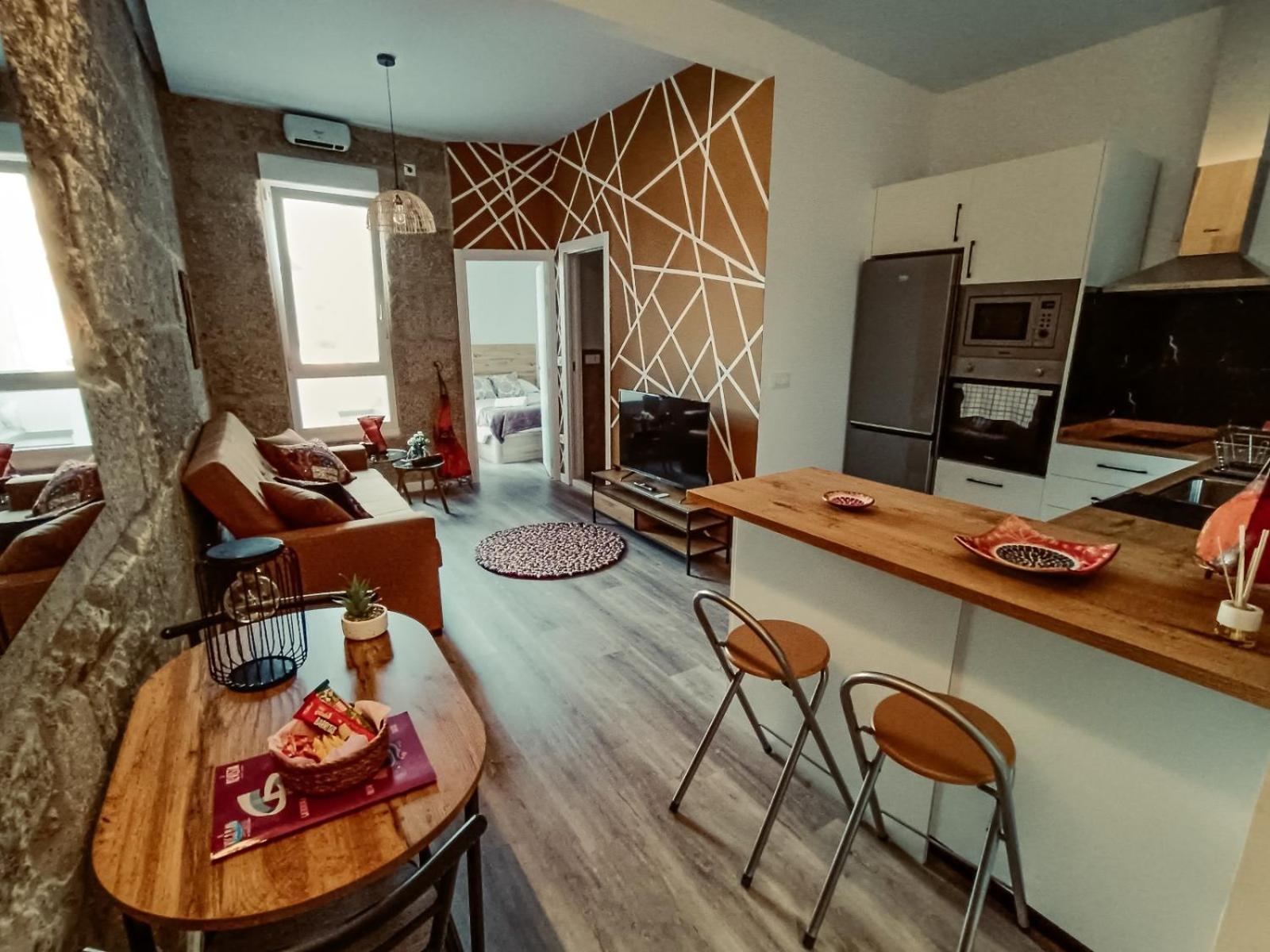 Apartamentos Principe Vigo Bagian luar foto